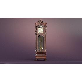 3D Howard Miller Grandfather Clock